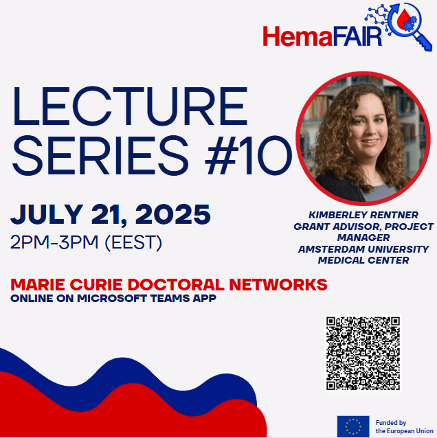 Lecture Series, 10: Marie Skłodowska-Curie Actions Doctoral Networks Management