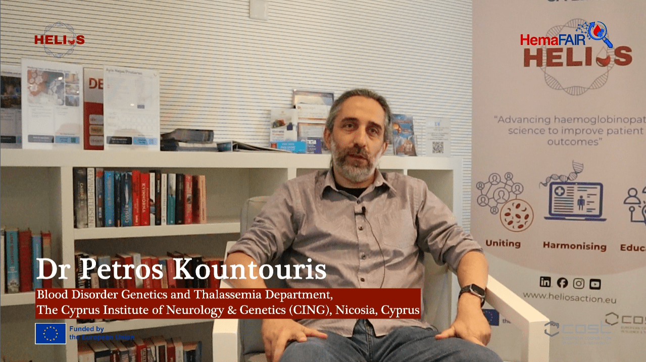 Dr Petros Kountouris | Remarks by HELIOS Action Chair and HemaFAIR coordinator